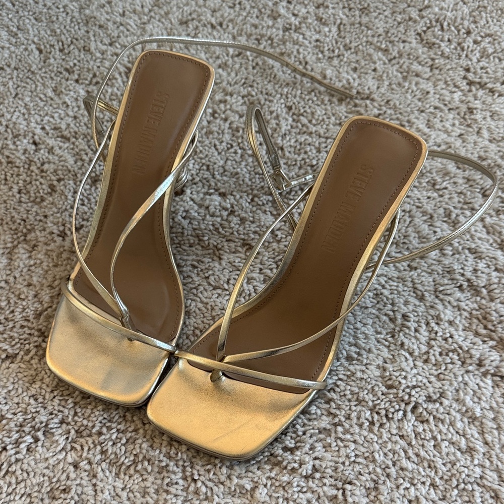 Gold heels